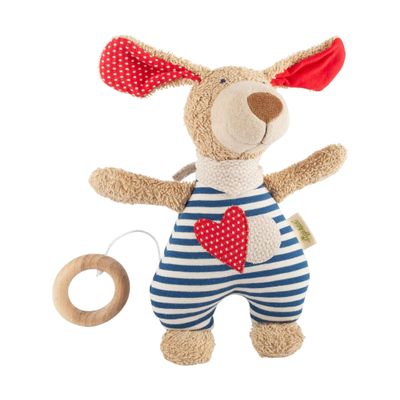 sigikid, Girls and Boys Music Box Dog Green Blue 39052