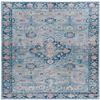 Linon Emerald Augusta Blue/Ivory 6'7" X 9'7" view 1