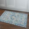 Linon Emerald Augusta Blue/Ivory 6'7" X 9'7" view 4