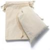 KUPOO 50PS Cotton Bags Cotton Muslin Bags Drawstring Muslin Bag for Wedding Party Favor and DIY Craft (3.5X4.75 Inch) view 2