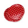 Dulousia Red Polka Dot Paper Plates 36pcs - 9inch Biodegradable Round Party Plates for Cakes, Dessert, Snack, Fruits view 2