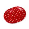 Dulousia Red Polka Dot Paper Plates 36pcs - 9inch Biodegradable Round Party Plates for Cakes, Dessert, Snack, Fruits view 4