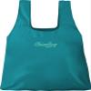 ChicoBag Original Compact Reusable Grocery Bag w/Attached Pouch and Carabiner Clip | Perfect for Shopping, Travel, Organization | Eco-Conscious Packable Tote | Aqua (Pack of 4) view 2