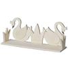 Artemio Wooden Shelf 2 Swans to Customize 40 x 16 cm view 1