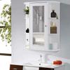 Elegant Modern Look Features Multipurpose Wall Mount Cabinet Storage Shelf Bathroom Furniture Storage Media Medicine Wood, Single Door Mirror Shelves Organizer Multi-Function view 1