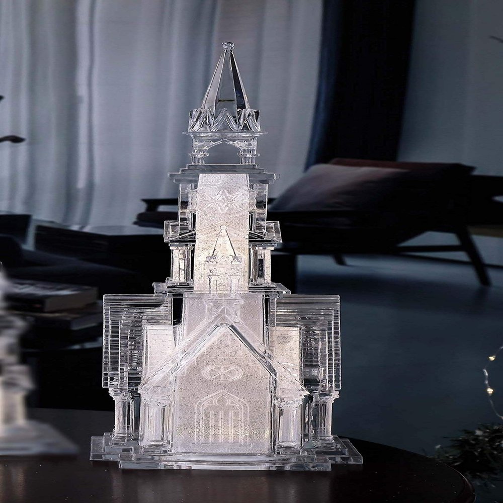 Icy Craft Wide Gold Church Four Angel