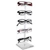 MOOCA 2 Pcs Set Premium Acrylic Sunglass Organizer, Glasses Holder, Sunglass Holder, Glasses Stand, Eye Glass Holder, 5 Frames for Each view 4