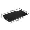 2 Pack Sliding Coffee Maker Tray, 12 Countertop Appliance Caddy Slider for Blender Toaster under Carbinet, Black ABS Rolling Out Tray view 2