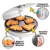 Dungeon Heroes Electric Mini Waffle Maker- Eat Wizards Fighters Clerics for Morning Breakfast Fun- Novelty Pancakes in Minutes, Non-Stick Fantasy Dragon for Tabletop Gamers- Great Waffler Novelty Gift view 3