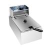 YYAO Deep Fryer 2500 W 6.3QT/6L Stainless Steel Electric Fryer with Baskets and Filters,Electric Fryer for Turkey,Steak,French Fries,Donuts view 3