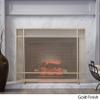 Christopher Knight Home Markus Modern Single Panel Iron Firescreen, Gold Finish view 4