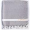 Bersuse 100% Cotton Laodicea Bathroom Hand Towels - Turkish Towels, Absorbent Soft Gentle Quick-Drying Cotton - Hair, Face, Hand, Kitchen Tea Towel - 23x43 Inches, Silver Grey (Set of 12) view 1