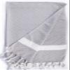 Bersuse 100% Cotton Laodicea Bathroom Hand Towels - Turkish Towels, Absorbent Soft Gentle Quick-Drying Cotton - Hair, Face, Hand, Kitchen Tea Towel - 23x43 Inches, Silver Grey (Set of 12) view 3