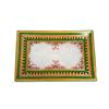 India Meets India Marble Meenakari 2 Supari Daan, Tray and Spoon Set Handicraft by Awarded Indian Artisan view 4