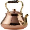DEMMEX Large Copper Teapot, 1mm Thick, Hammered, Handcrafted in Turkey, 3 Quarts (2.8L) view 3
