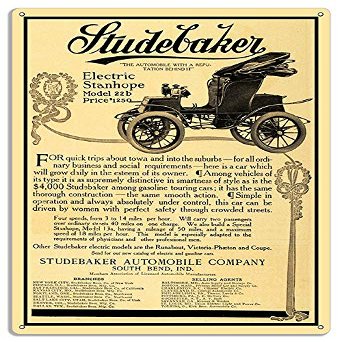 Studebaker Stanhope Model 22b Reproduction Vintage Metal Sign 1218
