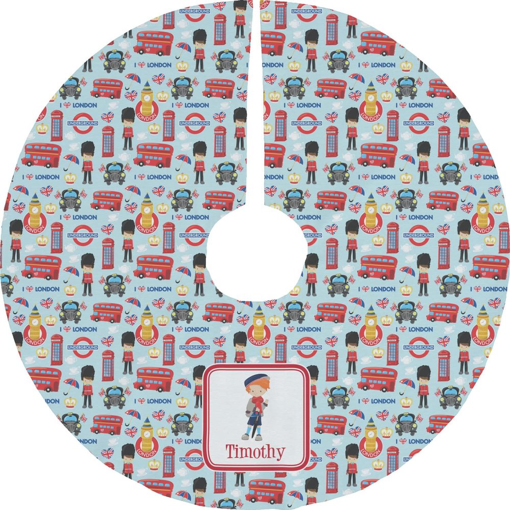 YouCustomizeIt Personalized London Tree Skirt