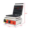 Liquor 4PCS Stainless Steel Electric Waffle Maker Commercial Pine Tree Shape Waffle Iron Machine Non Stick Surface 110V view 3