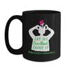 BeeTeeStore Let Me Overthink About It Mental Health Coffee Mug - 15oz Black Ceramic Tea Cup for Anxiety Awareness & Support - Thoughtful Birthday, Mothers Day, or Christmas Gift view 1