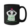 BeeTeeStore Let Me Overthink About It Mental Health Coffee Mug - 15oz Black Ceramic Tea Cup for Anxiety Awareness & Support - Thoughtful Birthday, Mothers Day, or Christmas Gift view 2