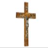 Bethlehem Gifts TM Handcarved from Bethlehem Olive Wood Cross Crucifix (Crucifix, 8") view 1