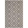 Modern Contemporary Living Lounge Room, Indoor and Outdoor Area Rug Floor Carpet, Fabric, Grey Gray view 1