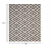 Modern Contemporary Living Lounge Room, Indoor and Outdoor Area Rug Floor Carpet, Fabric, Grey Gray view 3