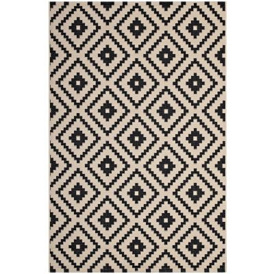 Modern Contemporary Living Lounge, Indoor and Outdoor Area Rug Floor Carpet, Fabric, Multi Beige