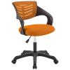 America Luxury - Chairs Modern Contemporary Urban Design Home Business Office Furniture Work Desk Chair, Fabric, Orange view 1