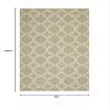 Modern Contemporary Living Lounge, Indoor and Outdoor Area Rug Floor, Fabric, Multi Green view 2