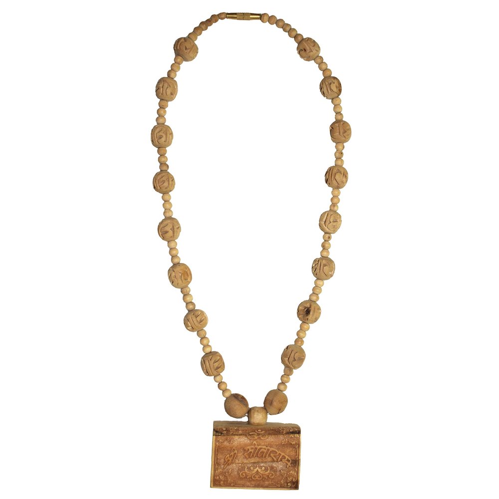 VRINDAVANBAZAAR.COM Shri Sita Ram Locket tulsi Kanthi