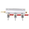 Fdit 3 Way CO2 Gas Distribution Manifold Beer Dispensing Dispenser Easy to Install view 1