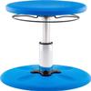 KORE Design Adjustable Wobble Stool Chair, Girls + Boys Kid Desk Stools, Ergonomic Small Office Chairs, Flexible Seating for Active Kids, ADD/ADHD, Classroom, Home, Age 6-11, Standard (14-19in), Blue view 4