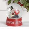 Blossom Bucket Snow One Like You Christmas Snow Globe with Snowman view 2