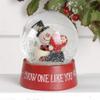 Blossom Bucket Snow One Like You Christmas Snow Globe with Snowman view 3
