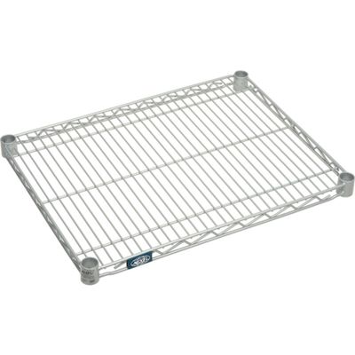 Nexelate Silver Epoxy Wire Shelf 72x30