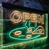 ADVPRO Pizza Open Shop Delivery Display Dual Color LED Neon Sign Green & Yellow 16" x 12" st6s43-i0496-gy view 3