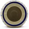 Polmedia Polish Pottery Heater - Peacock Tulip Garden Pattern Handmade in Boleslawiec Poland by Ceramika Bona + Certificate of Authenticity view 2