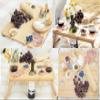 2 in 1 Large Cheese Board & Picnic Table with Lots of Free Accessories - Unique for Women, House Warming Gifts, New Home Presents, Anniversary, Wedding Gifts for Couples, Gift for Her view 1