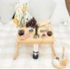 2 in 1 Large Cheese Board & Picnic Table with Lots of Free Accessories - Unique for Women, House Warming Gifts, New Home Presents, Anniversary, Wedding Gifts for Couples, Gift for Her view 4