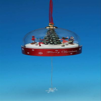Icy Craft Pull-String Christmas Domes