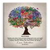 11x14 Mounted Canvas Art Print - Thank You Gift, Gift for Mom, Lasting Bequests, Roots and Wings - With Gift Wrapping LTC-C1219 view 1