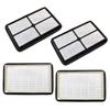 HQRP 4-pack HEPA Filter A compatible with GermGuardian FLT4010 Replacement fits AC4010 / AC4020 series Table Top models view 1