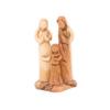 Bethlehem Handicrafts Abstract Hand Carved Jesus, Mary and Joseph Olive Wood Sculpture view 2