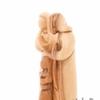 Bethlehem Handicrafts Abstract Hand Carved Jesus, Mary and Joseph Olive Wood Sculpture view 3