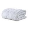 Ella Jayne Lofty 100% Cotton Plush Gel Fiber Filled Mattress Topper, 2" Extra Loft, Deep Elastic Skirt, Fits 22" Mattress - California King (72x84x2) view 4
