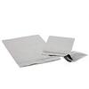 1000ea - 2-3/8 X 3-1/8 Silver Plastic Bg W/Aluminum Plating view 1