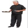 Fame Fabrics 82562 C25 Short Sleeves, 6 Snaps Cook Shirt, Black, MD view 1