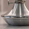Danforth Pewter Cove Oil Lamp  Traditional and Vintage Style Oil Lamp  6" Tall with Glass Chimney, Made in USA view 3