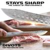 DALSTRONG Bull Nose Butcher Knife - 10 inch - Shogun Series ELITE - Japanese AUS-10V Super Steel - Vacuum Heat Treatment - with Sheath - Meat, BBQ, Breaking Knife - Kitchen Knife - BBQ, Brisket view 2